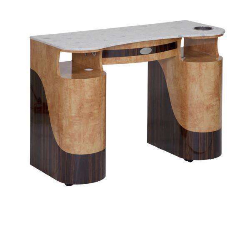 SPA Nail Table, Chestnut.Cheery, T-105GCC (NOT Included Shipping Charge) 